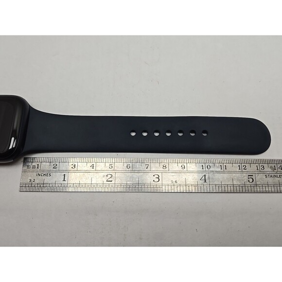 Apple Watch SE 2nd Gen GPS Cellular 44mm Midnight Sport Band 95% Battery Health - Picture 9 of 12